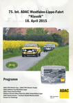 Programme cover of Westfalen-Lippe-Fahrt "Klassik", 2015
