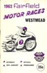 Programme cover of Westmead (ZAF), 20/01/1962
