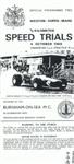 Programme cover of Weston-Super-Mare Speed Trials, 04/10/1969
