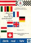 Programme cover of Wien-Aspern, 17/04/1966