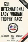 Programme cover of Wigram Airfield, 22/01/1966
