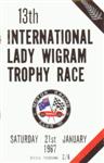 Programme cover of Wigram Airfield, 21/01/1967