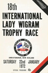 Programme cover of Wigram Airfield, 22/01/1972