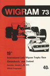 Programme cover of Wigram Airfield, 20/01/1973