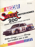 Programme cover of Willow Springs, 29/09/1985