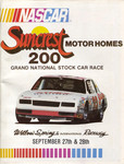 Programme cover of Willow Springs, 28/09/1986
