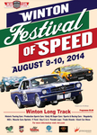 Programme cover of Winton Motor Raceway, 10/08/2014