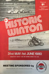 Programme cover of Winton Motor Raceway, 01/06/1980