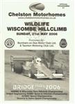 Programme cover of Wiscombe Park Hill Climb, 21/05/2006