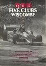 Programme cover of Wiscombe Park Hill Climb, 09/09/1984