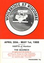 Programme cover of Wiscombe Park Hill Climb, 01/05/1988