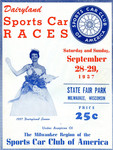 Programme cover of Milwaukee Mile, 29/09/1957