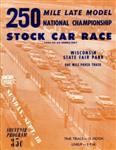 Programme cover of Milwaukee Mile, 25/09/1960