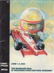 Programme cover of Milwaukee Mile, 02/06/1985