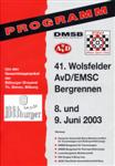 Programme cover of Wolsfeld Hill Climb, 09/06/2003