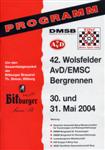 Programme cover of Wolsfeld Hill Climb, 31/05/2004