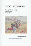 Programme cover of Woolpit Steam, 2023