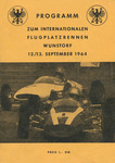 Programme cover of Wunstorf Air Base, 13/09/1964