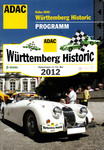 Programme cover of Württemberg Historic, 2012