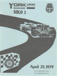Programme cover of York Raceway, 21/04/1979
