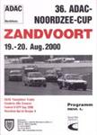 Programme cover of Zandvoort, 20/08/2000