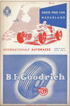 Programme cover of Zandvoort, 22/07/1951