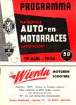Programme cover of Zandvoort, 19/08/1956