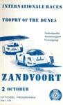 Programme cover of Zandvoort, 02/10/1966