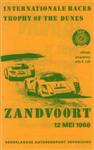 Programme cover of Zandvoort, 12/05/1968