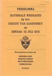 Programme cover of Zandvoort, 26/07/1970