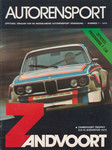 Programme cover of Zandvoort, 10/08/1975