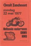 Programme cover of Zandvoort, 22/05/1977