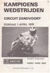Programme cover of Zandvoort, 01/04/1979