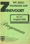 Programme cover of Zandvoort, 17/08/1980