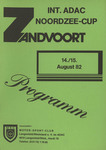 Programme cover of Zandvoort, 15/08/1982