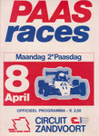 Programme cover of Zandvoort, 08/04/1985