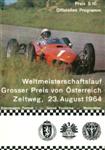 Programme cover of Zeltweg Airfield, 23/08/1964