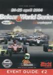 Programme cover of Zolder, 25/04/2004