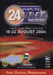 Programme cover of Zolder, 22/08/2004