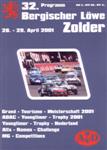Programme cover of Zolder, 29/04/2001