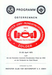 Programme cover of Zolder, 22/04/1973