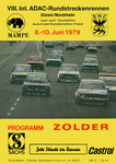 Programme cover of Zolder, 10/06/1979