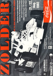 Programme cover of Zolder, 22/08/1982