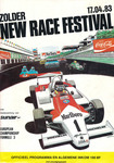 Programme cover of Zolder, 17/04/1983
