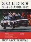 Programme cover of Zolder, 05/04/1987