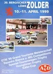 Programme cover of Zolder, 11/04/1999