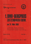 Programme cover of Zotzenbach Hill Climb, 24/03/1968