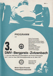 Programme cover of Zotzenbach Hill Climb, 22/03/1970