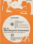 Programme cover of Zotzenbach Hill Climb, 23/03/1975