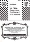 Programme cover of Zotzenbach Hill Climb, 24/03/1985